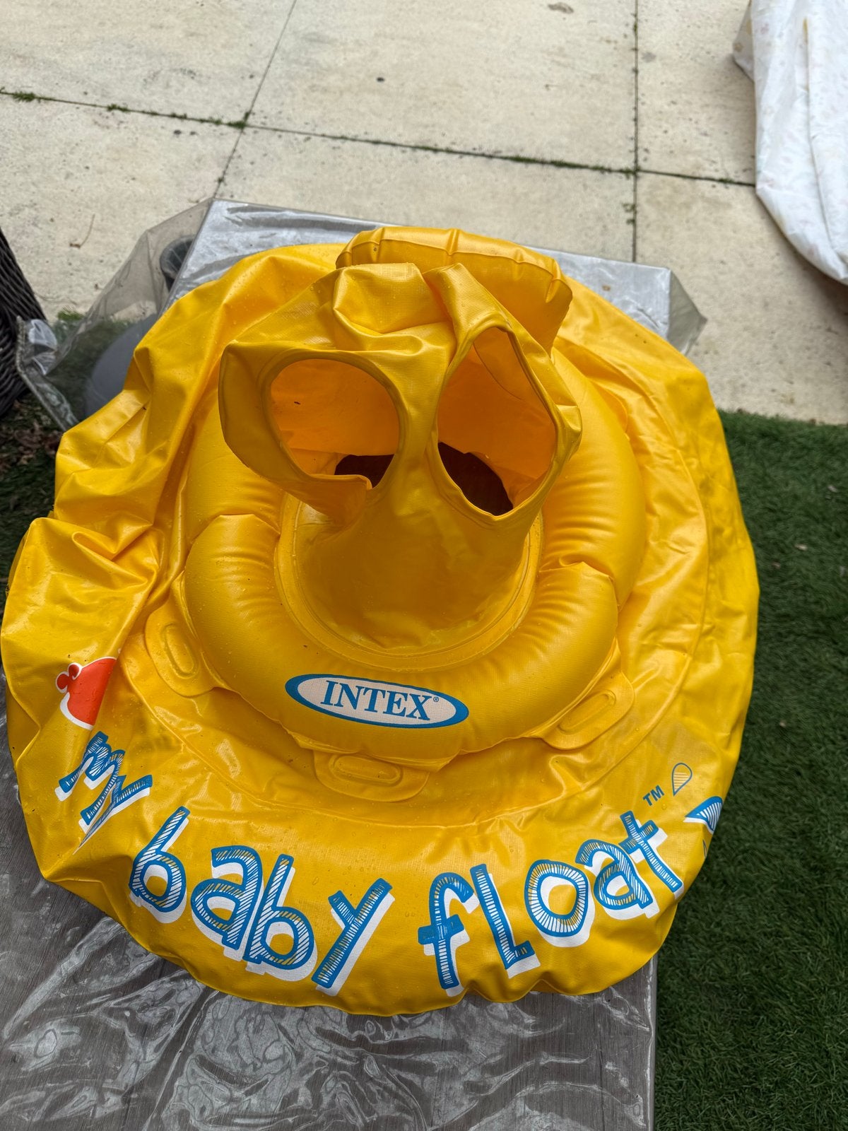 Intex Baby Float Zwemband - Geel, Ophalen, Gebruikt, Overige typen