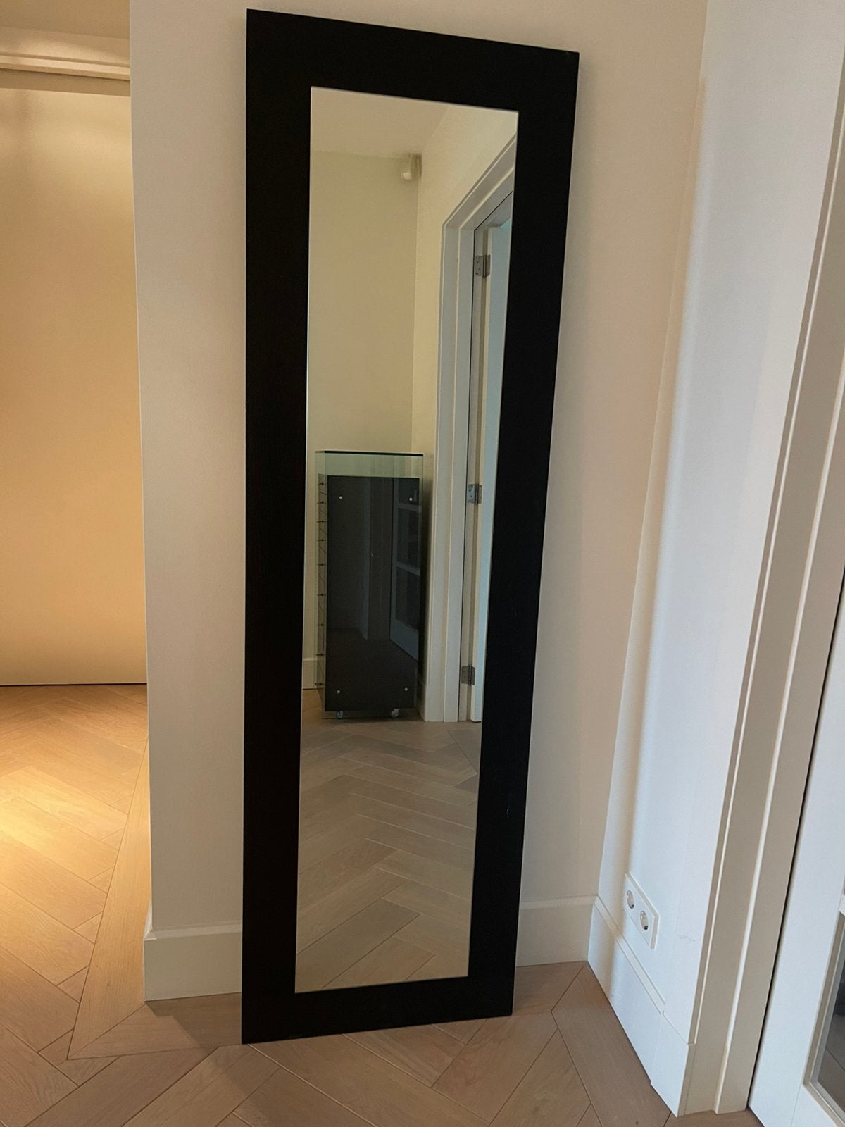Casa Milano hal/passpiegel, Ophalen, 200 cm of meer, Zo goed als nieuw, Rechthoekig