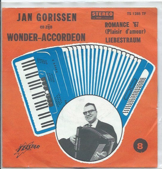 Jan Gorissen en zijn Wonder-Accordeon - Romance '67 Telstar