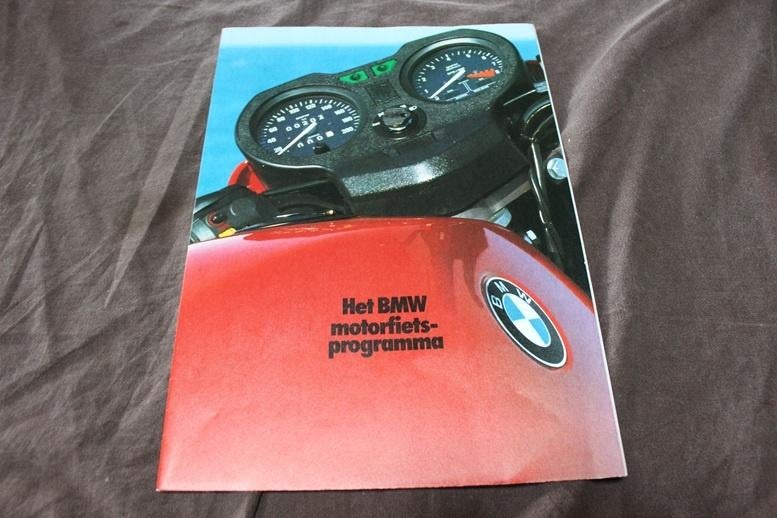 BMW 1982 motorfiets programma R100 RT RS R80 R65 R45, Motoren, Ophalen of Verzenden, BMW