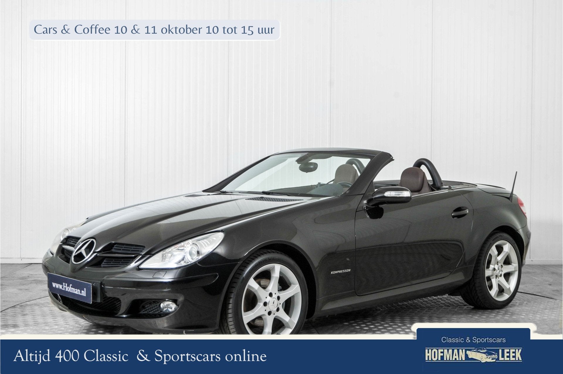 Mercedes-Benz SLK SLK200 Kompressor (bj 2004, automaat), Auto's, 1998 cc, Achterwielaandrijving, Gebruikt, 4 cilinders