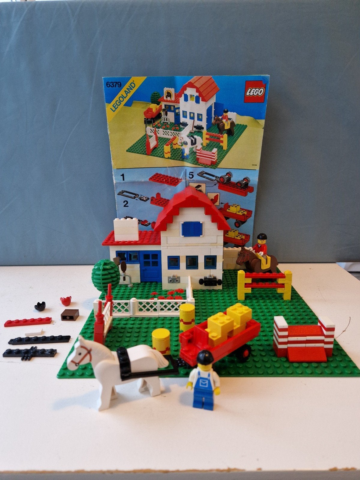 Lego 6379 - Riding stable, Gebruikt, Lego, Ophalen of Verzenden, Inclusief instructies