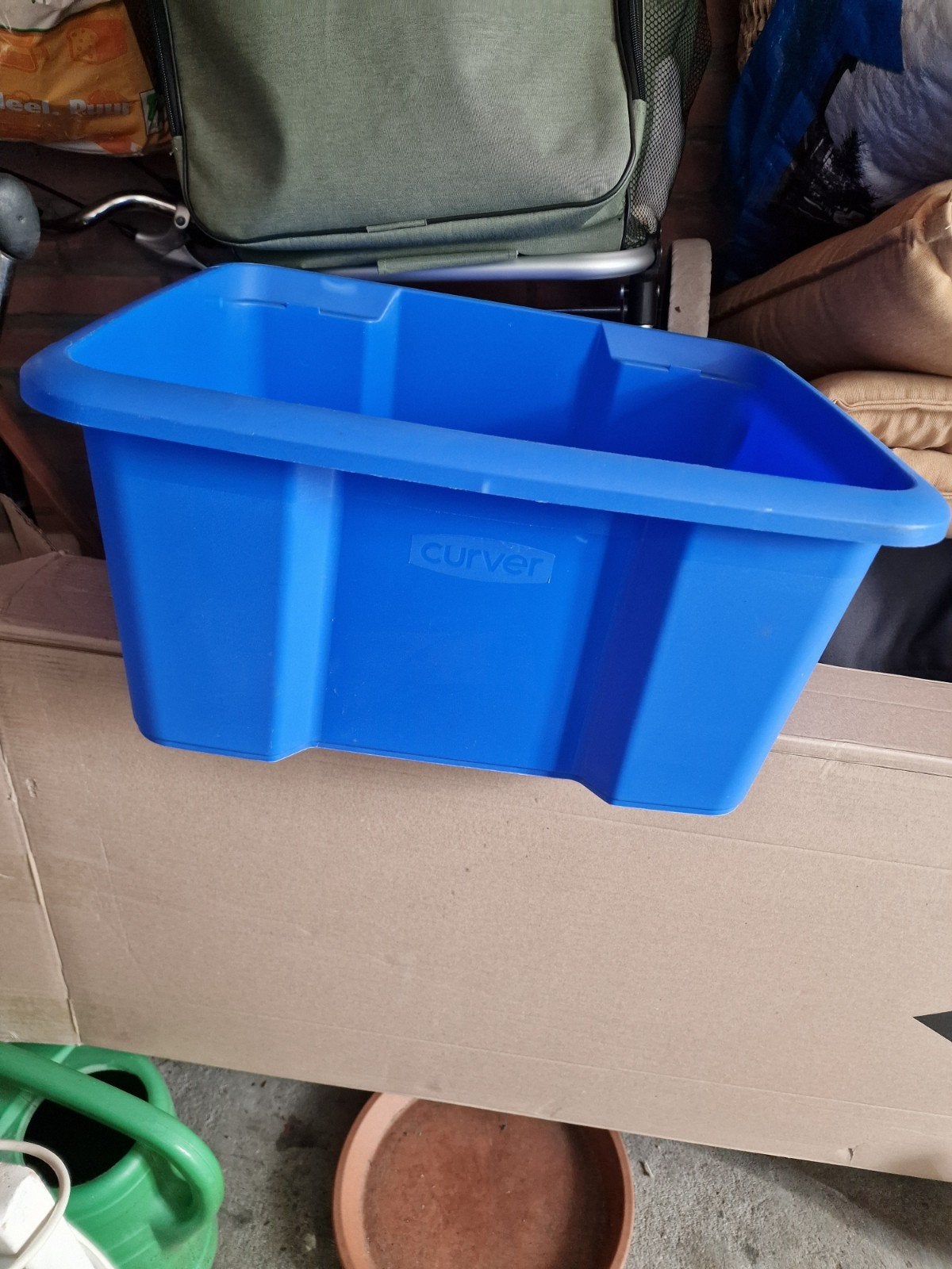 Mooie stevige Curver plastic krat + 2 andere, Ophalen of Verzenden, Krat