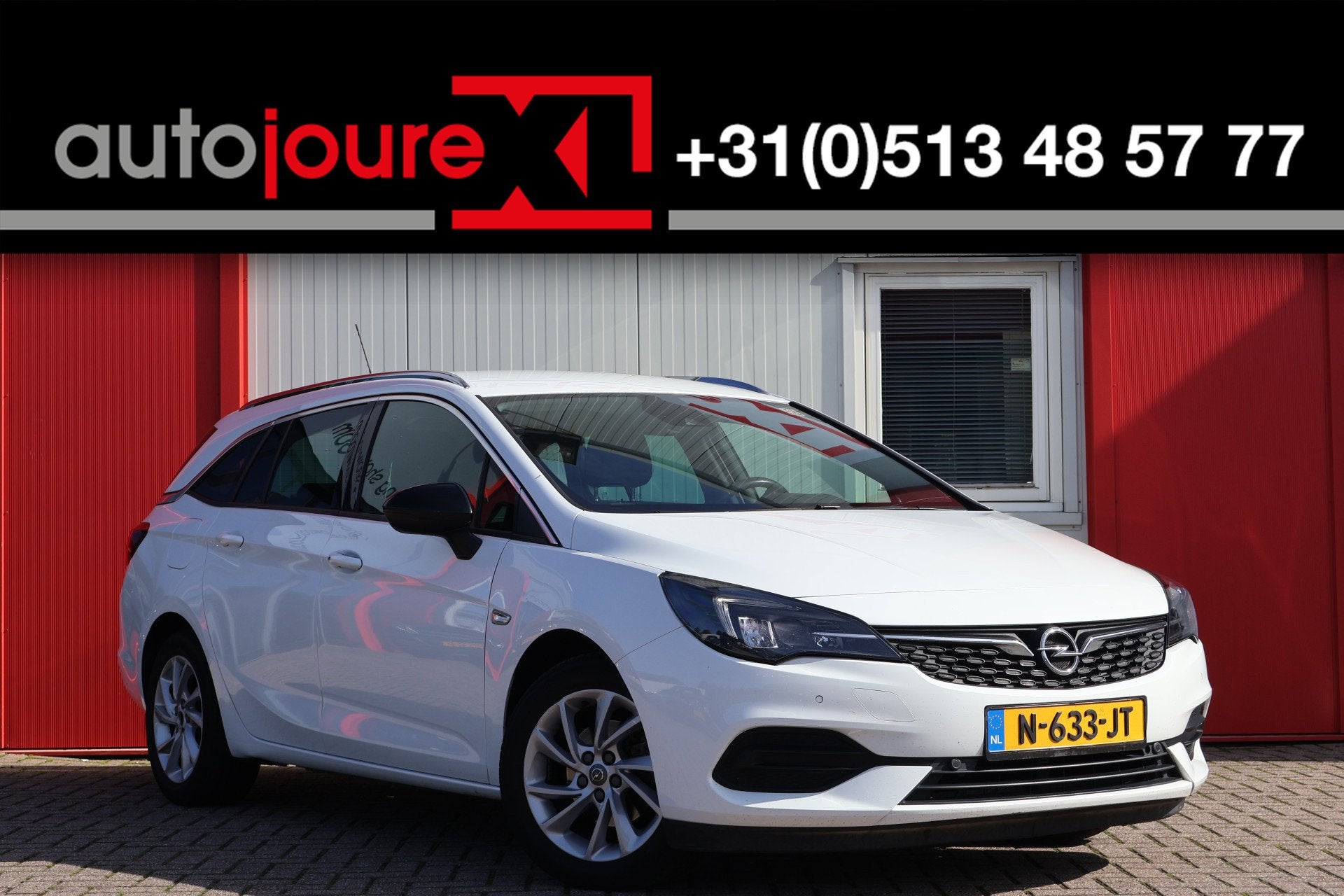 Opel Astra Sports Tourer 1.5 CDTI Business Elegance, Auto's, Voorwielaandrijving, Gebruikt, Wit, Origineel Nederlands