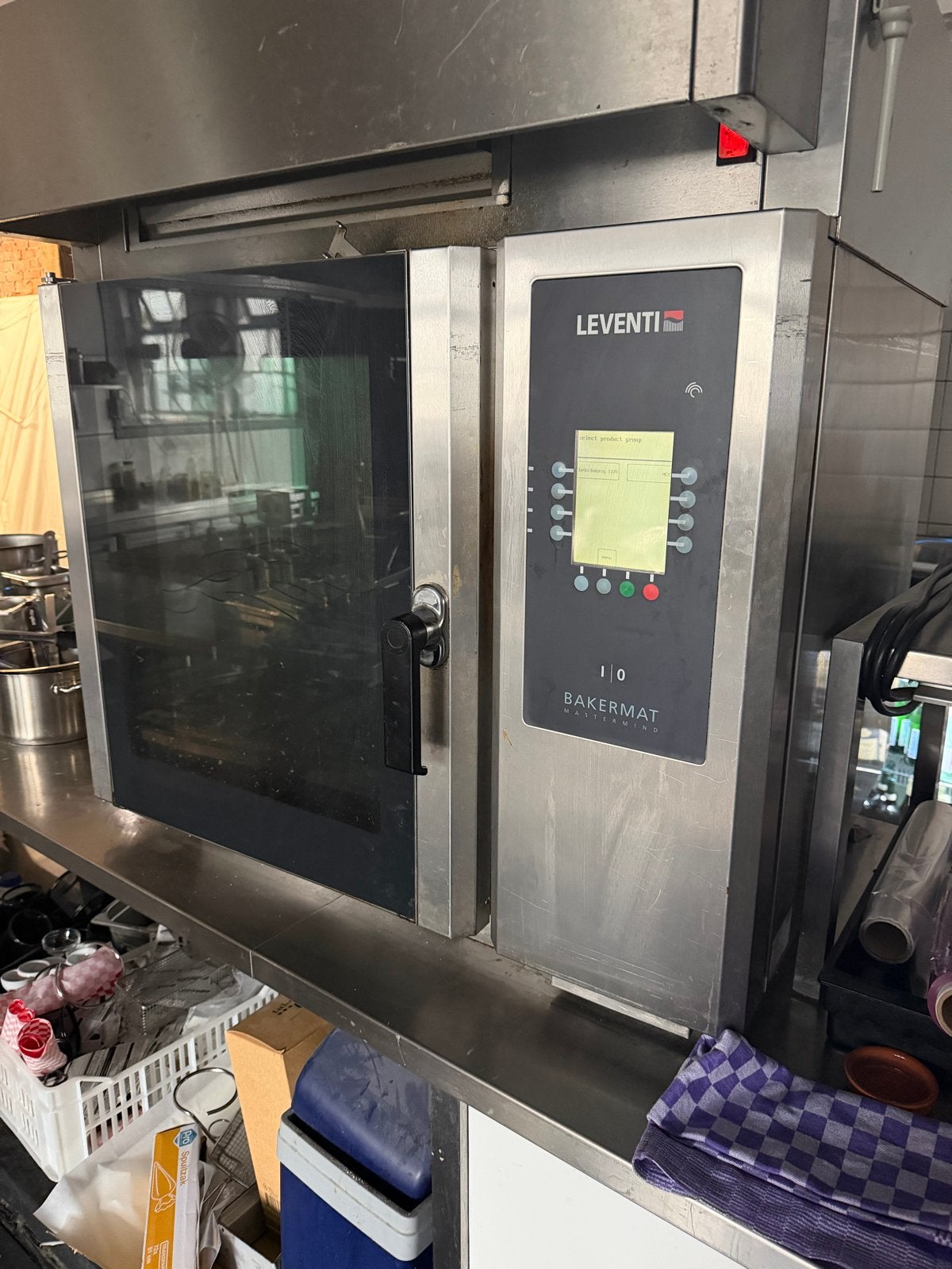 Leventi Bakermat Mastermind Horeca-oven, Witgoed en Apparatuur, Ovens, Gebruikt, Vrijstaand, Horeca-oven, Leventi, 60 cm of meer