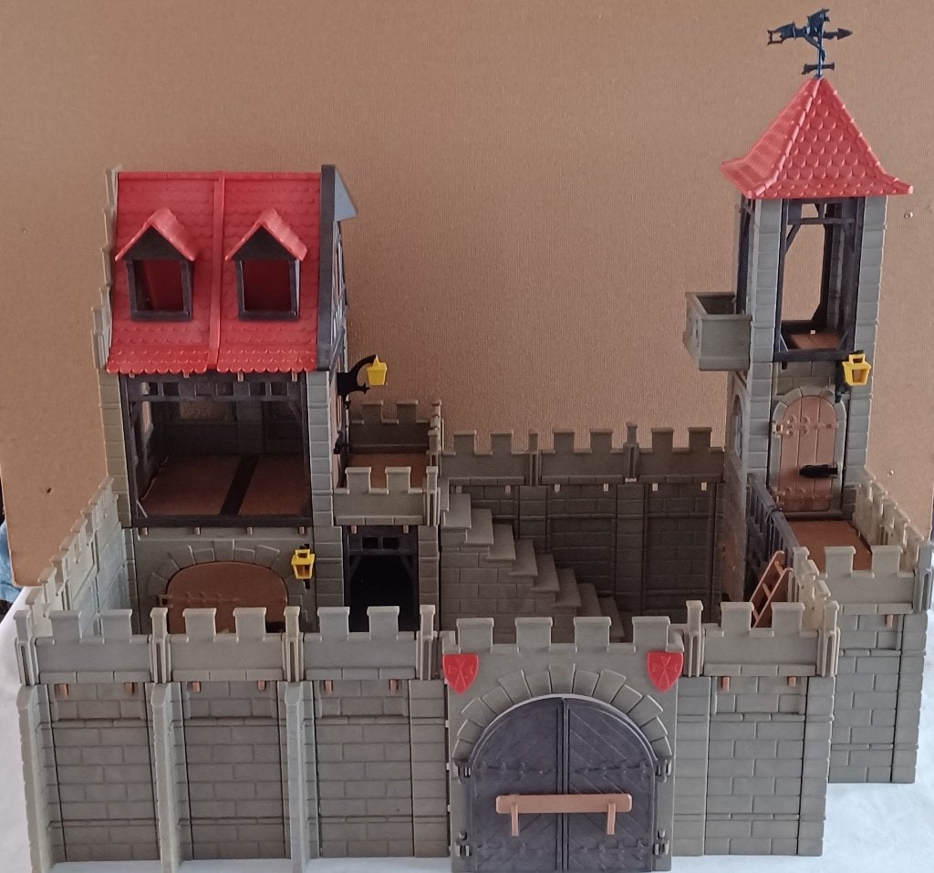 playmobil groot middeleeuws kasteel 3450, Ophalen of Verzenden, Gebruikt, Complete set