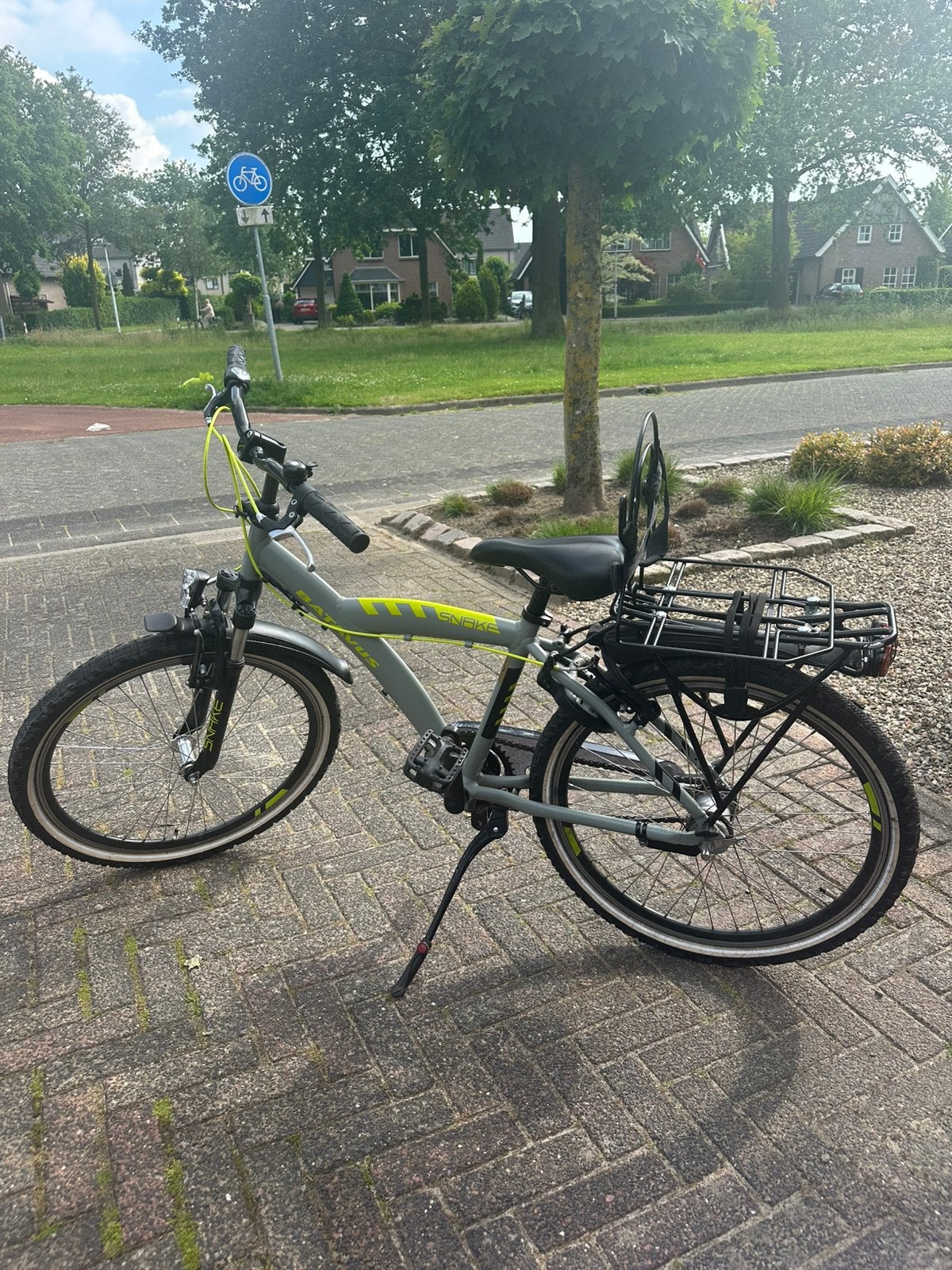 Mooie jongensfiets  Batavus  Snake 24 inch 2 jaar oud, Fietsen en Brommers, Fietsen | Jongens, Ophalen, Terugtraprem, 24 inch