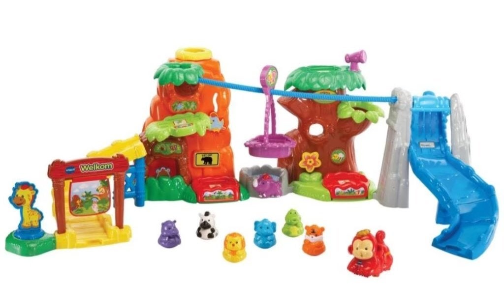 Avonturenjungle zoef zoef dieren, Kinderen en Baby's, Speelgoed | Vtech, Ophalen, Zo goed als nieuw, 2 tot 4 jaar