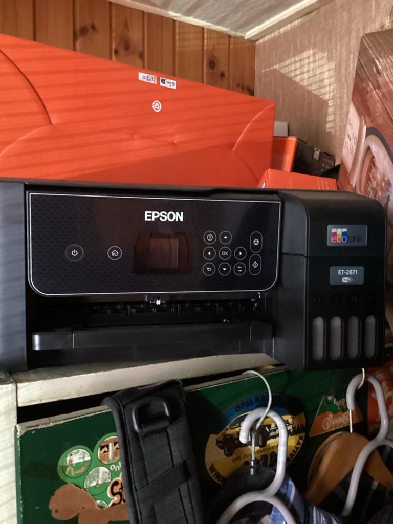 Epson EcoTank ET-2871 All-in-One Printer, Computers en Software, Printers, Ophalen, Inkjetprinter, All-in-one, Kleur printen