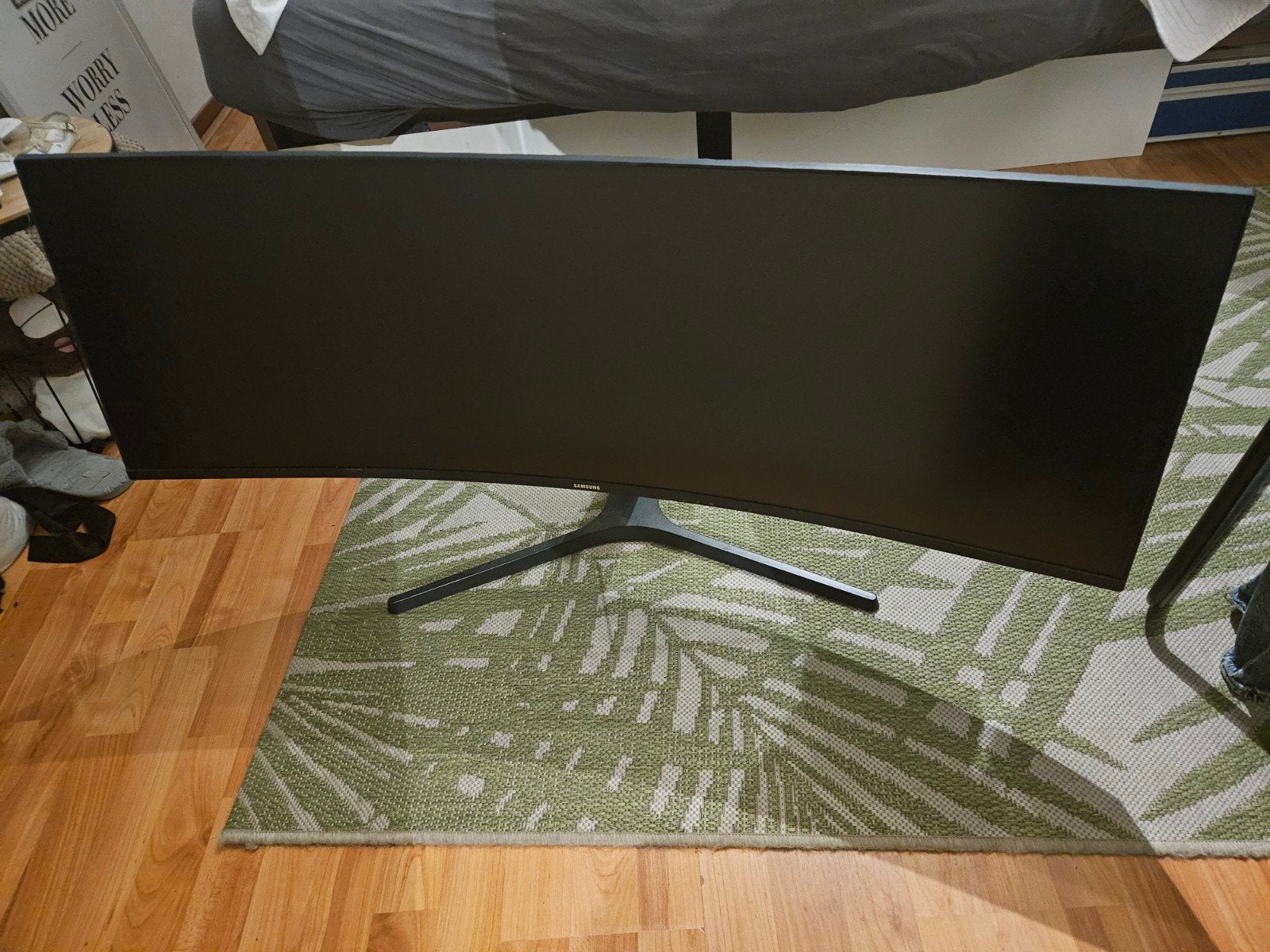 Samsung C43J890DKU Ultrawide Curved Monitor, Computers en Software, Curved, Ophalen of Verzenden, Zo goed als nieuw, Samsung