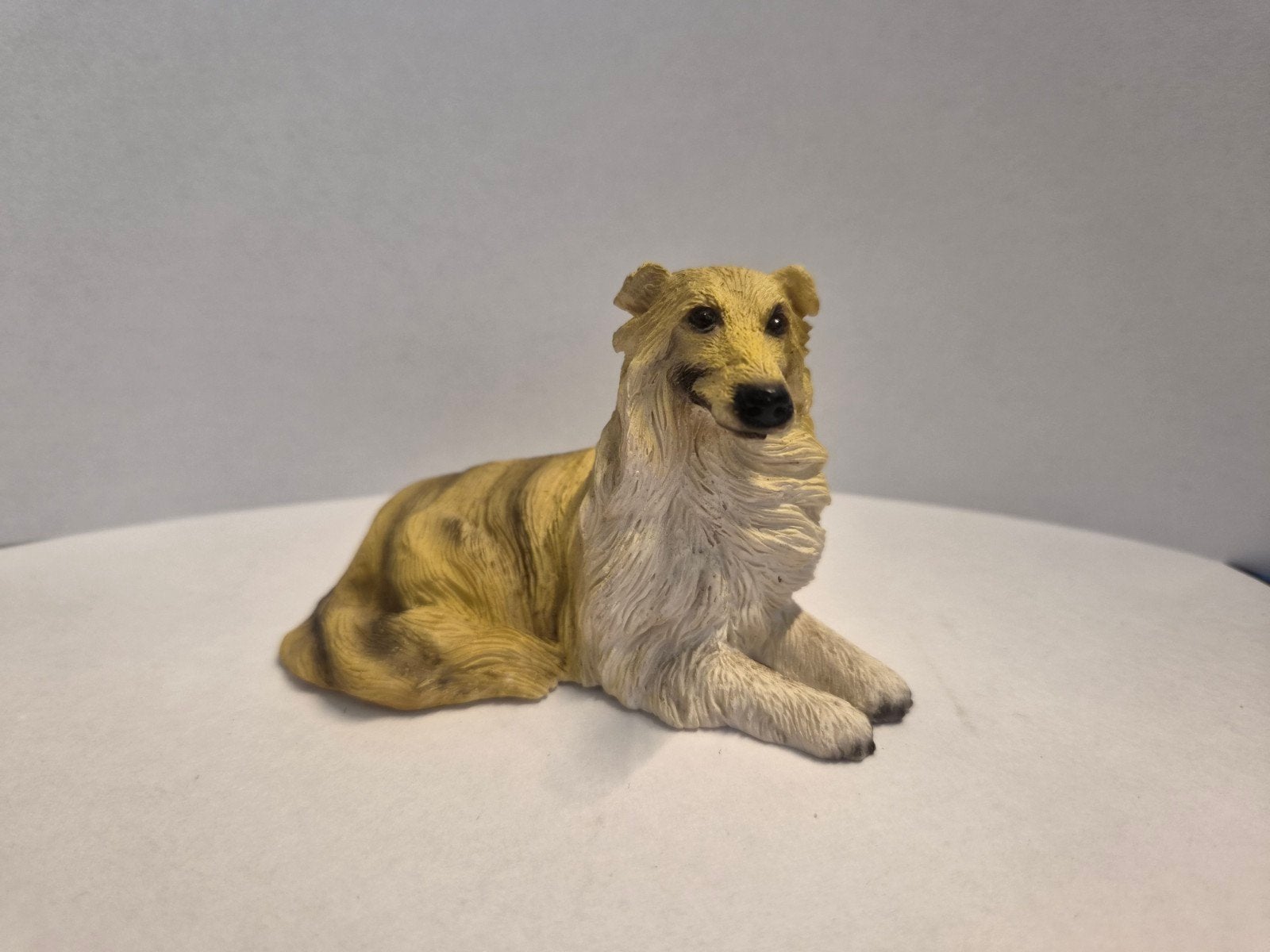 Vintage beeld collie, Ophalen of Verzenden, Zo goed als nieuw, Dier