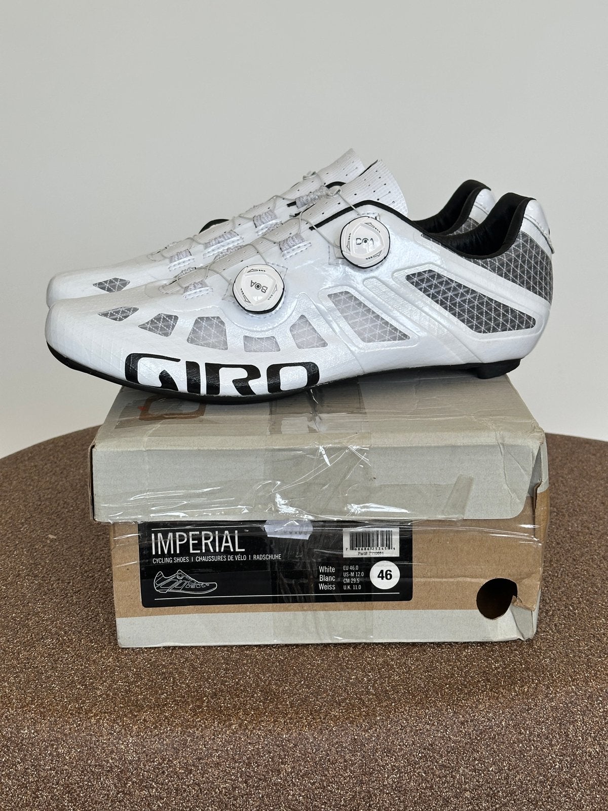 Giro Imperial 46 spd-sl wielren schoenen, Heren, Schoenen, Ophalen of Verzenden, Zo goed als nieuw