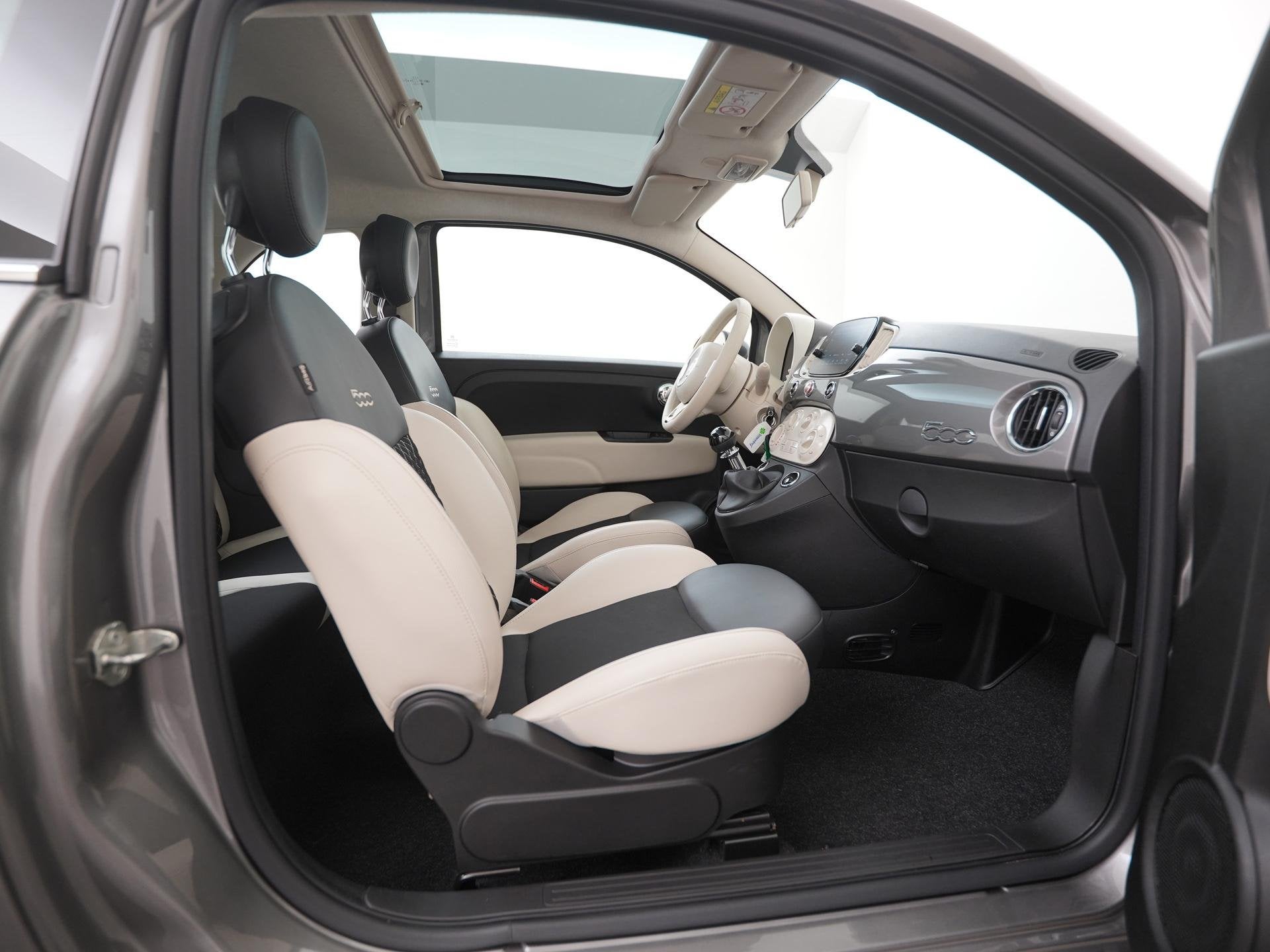 Fiat 500 1.0 Hybrid Dolcevita | Panoramadak | Zondag Open!, Voorwielaandrijving, 12 maanden, Stof, Gebruikt