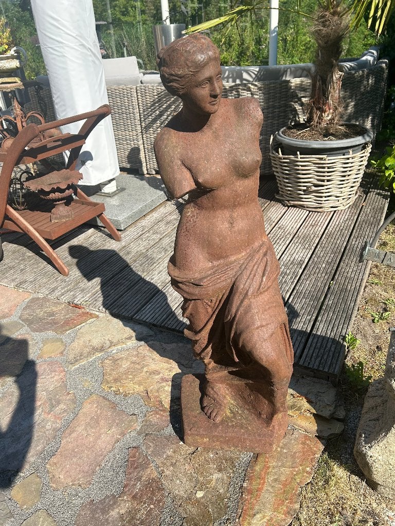 Gietijzeren beeld van Venus van Milo, 115hoog, Ophalen, 1 meter - 2 meter, Beeld, Metaal
