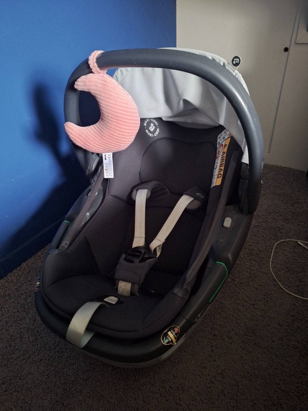 Maxi cosi Coral, Ophalen, Zo goed als nieuw, Isofix, 0 t/m 13 kg