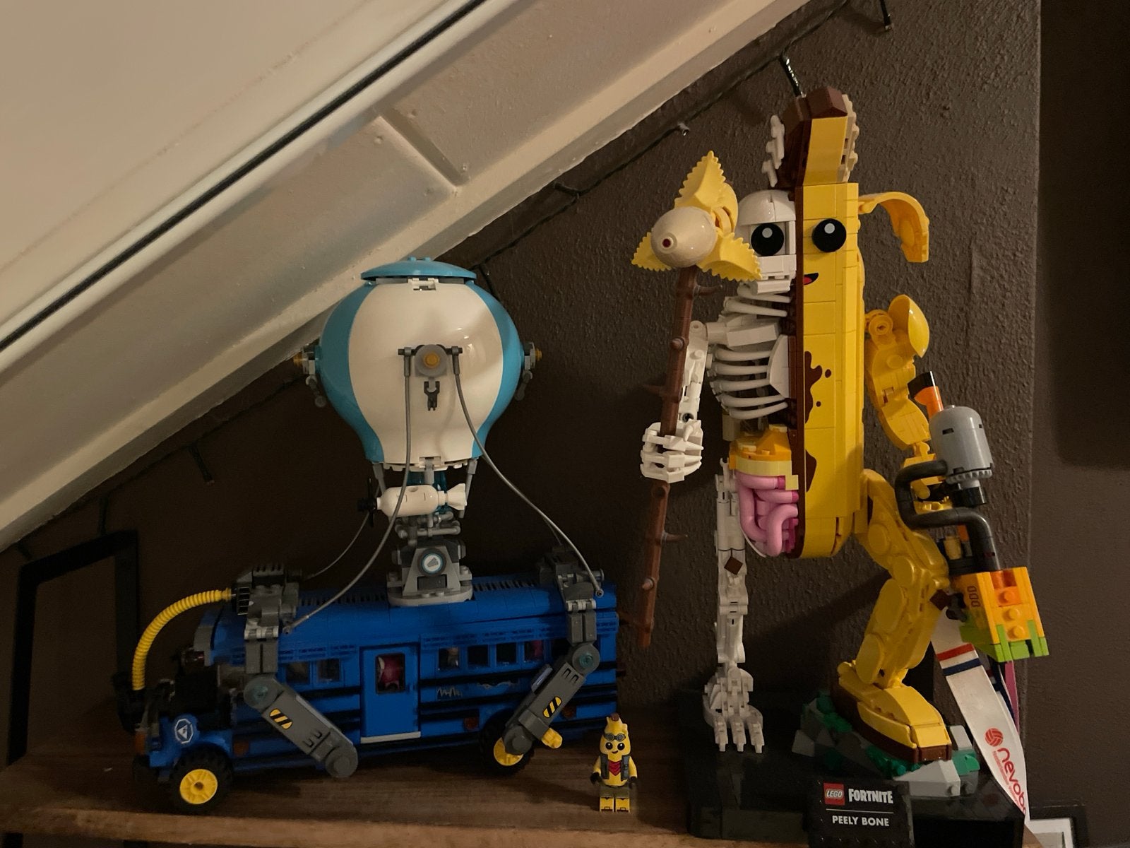 LEGO Fortnite Battle Bus & Peely Bone set, Kinderen en Baby's, Speelgoed | Bouwstenen, Zo goed als nieuw, Overige merken, Ophalen