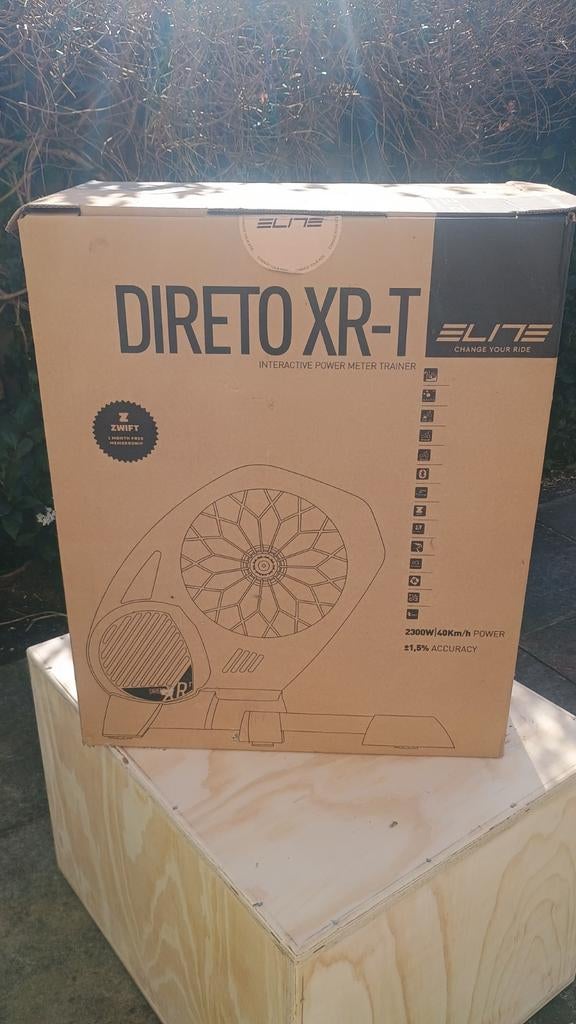Elite Direto XR-T fietstrainer - Zo goed als nieuw, Sport en Fitness, Wielrennen, Ophalen of Verzenden, Zo goed als nieuw, Overige typen
