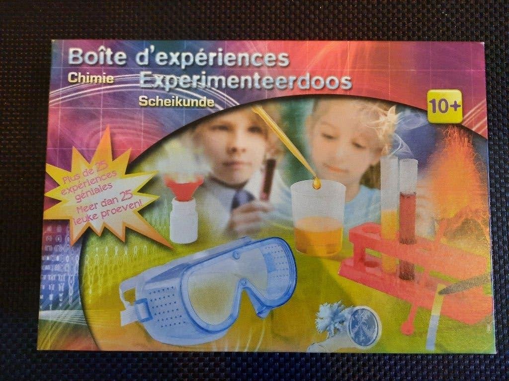 scheikunde experimenteerdoos, Kinderen en Baby's, Speelgoed | Educatief en Creatief, Ophalen of Verzenden, Zo goed als nieuw, Taal en Lezen