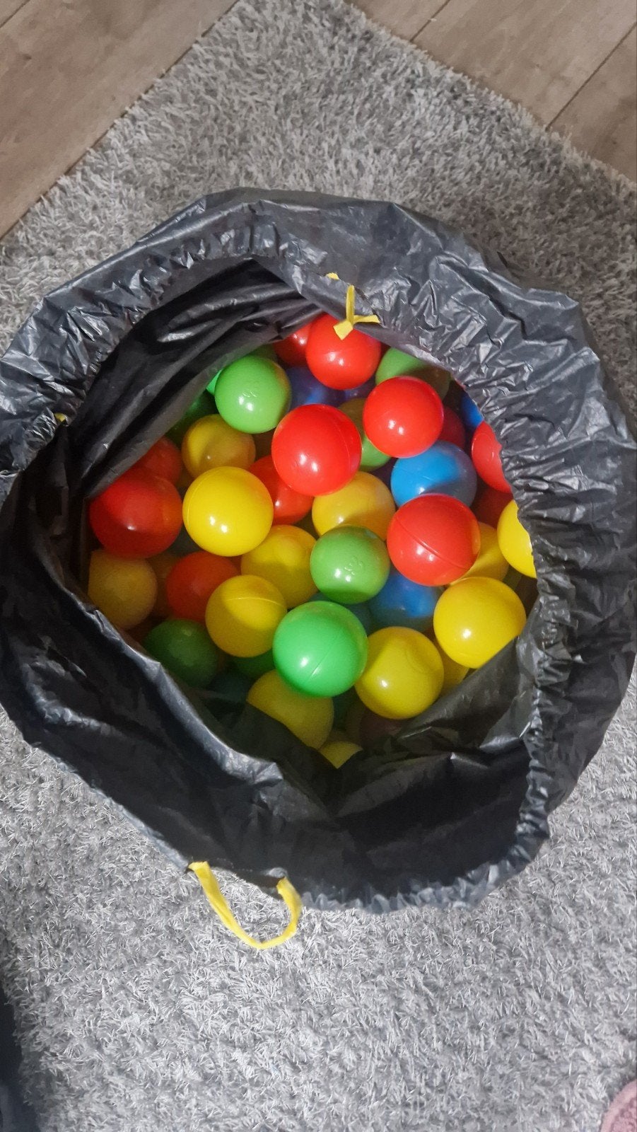 Grote zak met gekleurde ballen voor ballenbak, Ophalen of Verzenden, Gebruikt, Jongen of Meisje