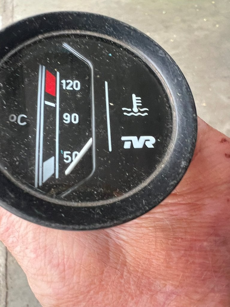 TVR "S" temp meter, Gebruikt, Nnb, Ophalen of Verzenden, Smiths