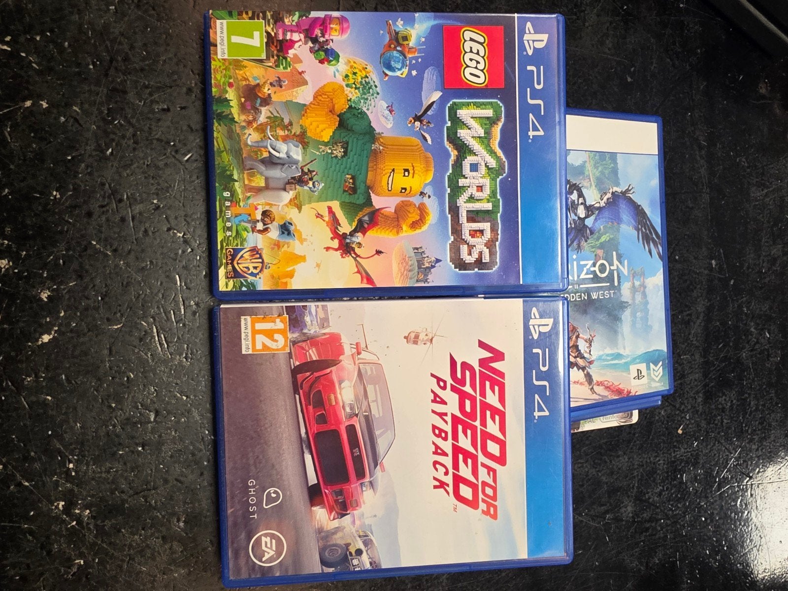 PS4 Games: LEGO Worlds, Need for Speed Payback, Horizon, Avontuur en Actie, Gebruikt, 1 speler, Ophalen of Verzenden