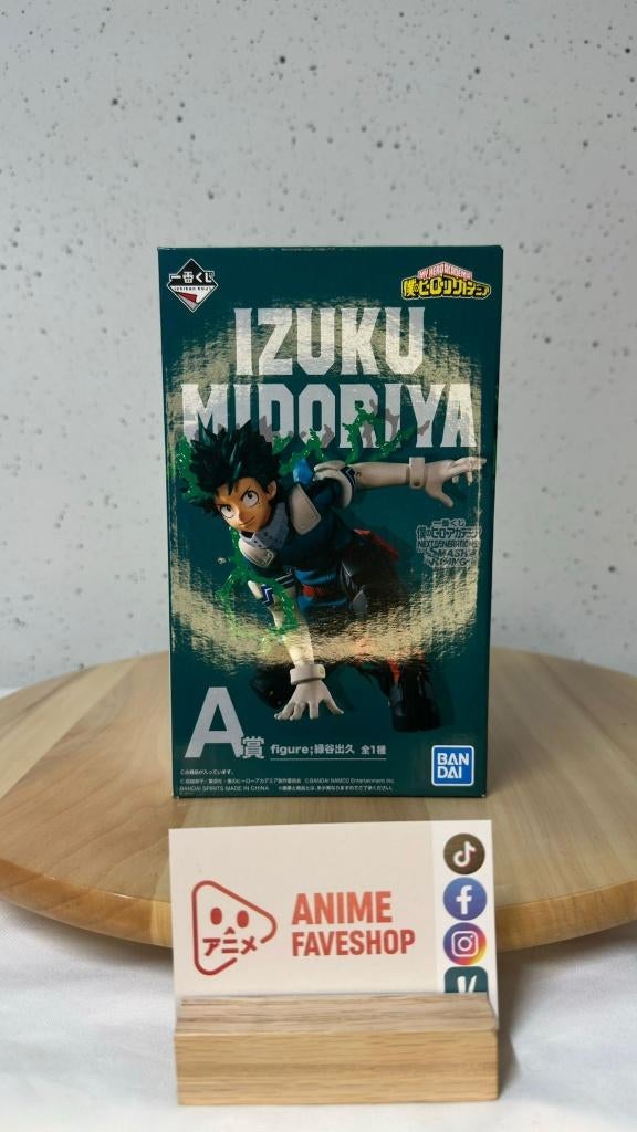 Deku Izuku Midoriya MHA A Prize Figure, Animefaveshop, Verzenden, Van Rosenburgweg, Nieuw