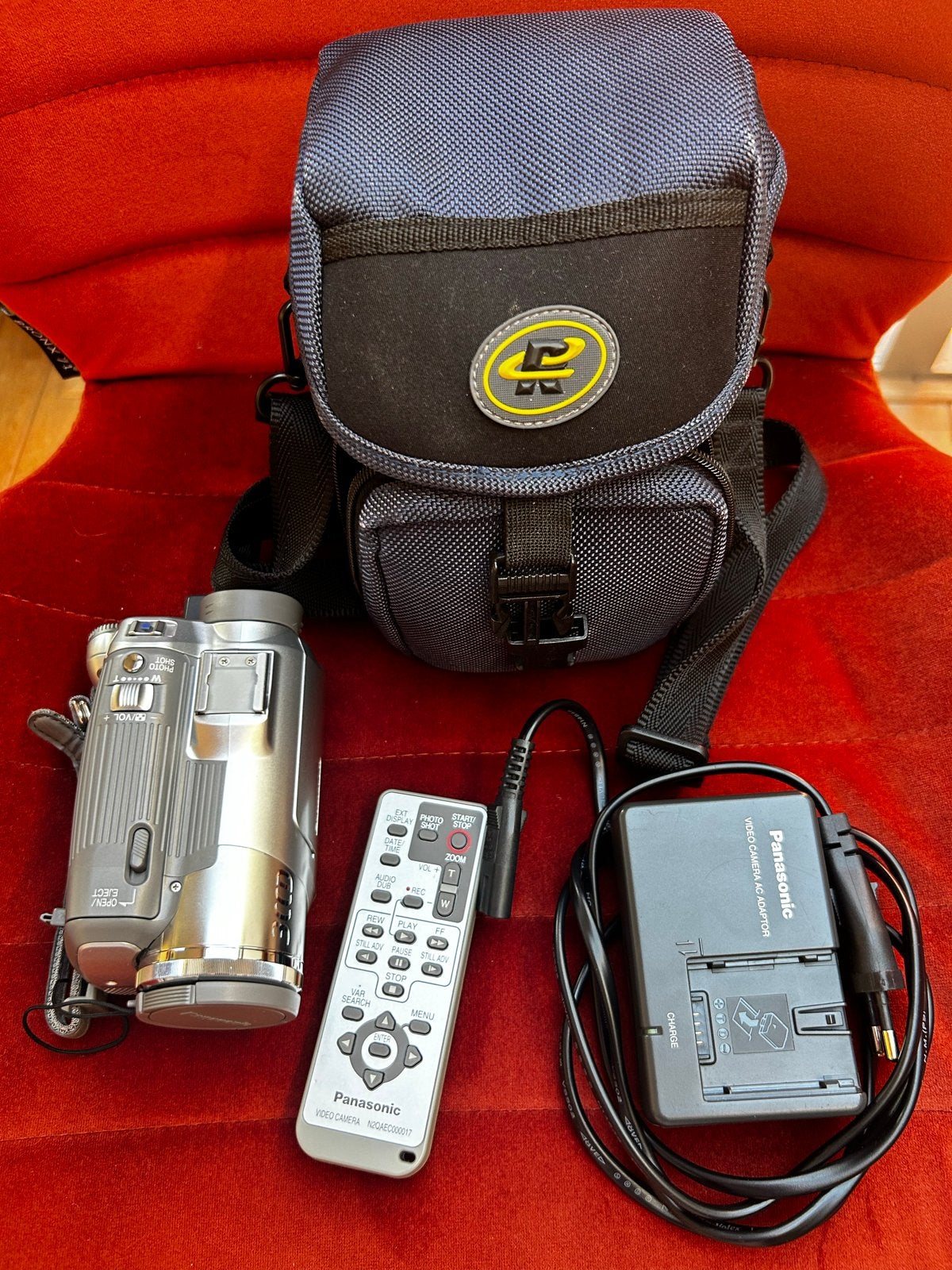 Panasonic NV-GS180 Mini DV Camcorder met accessoires, Mini dv, Gebruikt, Panasonic, Ophalen of Verzenden
