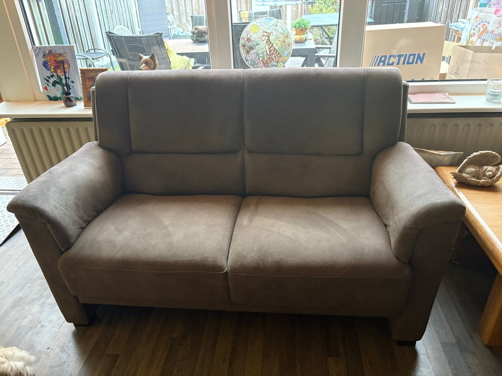 Comfortabele tweepersoonsbank - Gebruikt, Ophalen, Gebruikt, 150 tot 200 cm, Tweepersoons