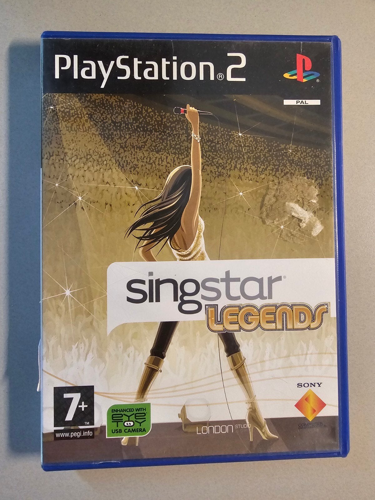 SingStar Legends (PlayStation 2) - Karaoke Game, Muziek, Gebruikt, 2 spelers, Eén computer