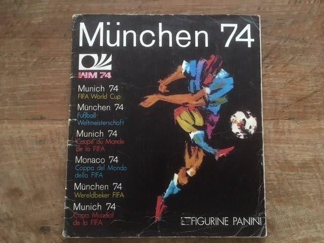 Panini München 74 Stickerboek - WK Voetbal 1974, Verzenden, Gebruikt, Overige sporten, Boek of Tijdschrift