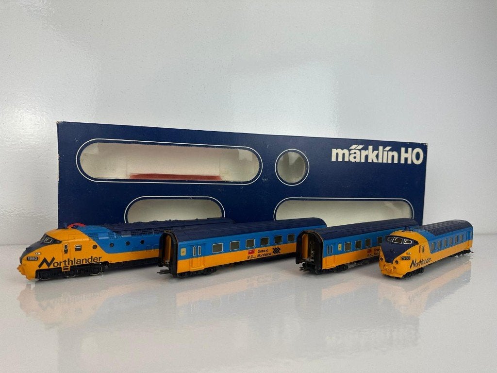 Märklin  3150 – RAm "Northlander" Ontario Northland Treinset, Wisselstroom, Treinset, -, -