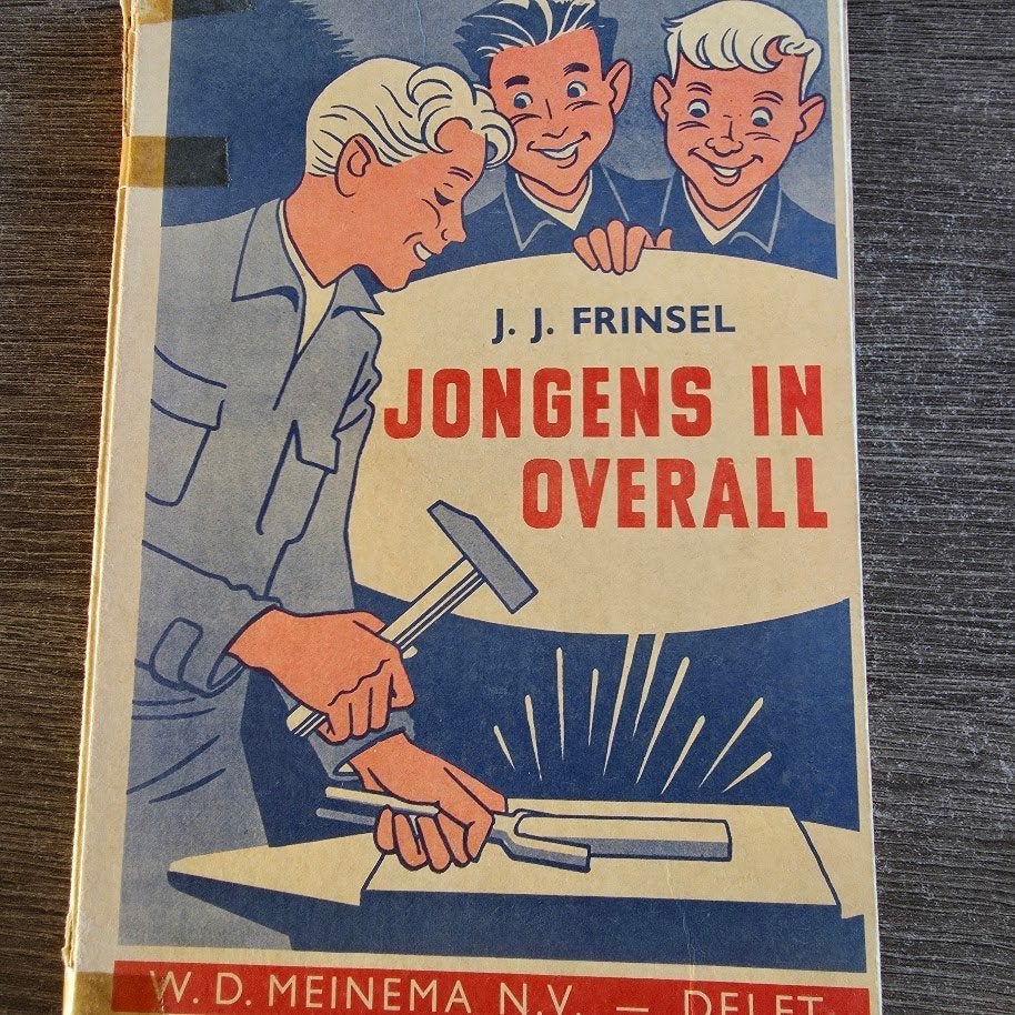 Jongens in Overall - J.J. Frinsel (1963), Boeken, Gelezen, J.J. Frinsel, 5 of 6 jaar, Fictie algemeen