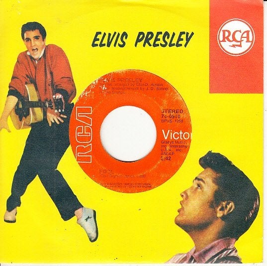 elvis presley - fool / steamroller blues (1973/german), Cd's en Dvd's, Vinyl Singles, Gebruikt, Pop, 7 inch, Ophalen of Verzenden