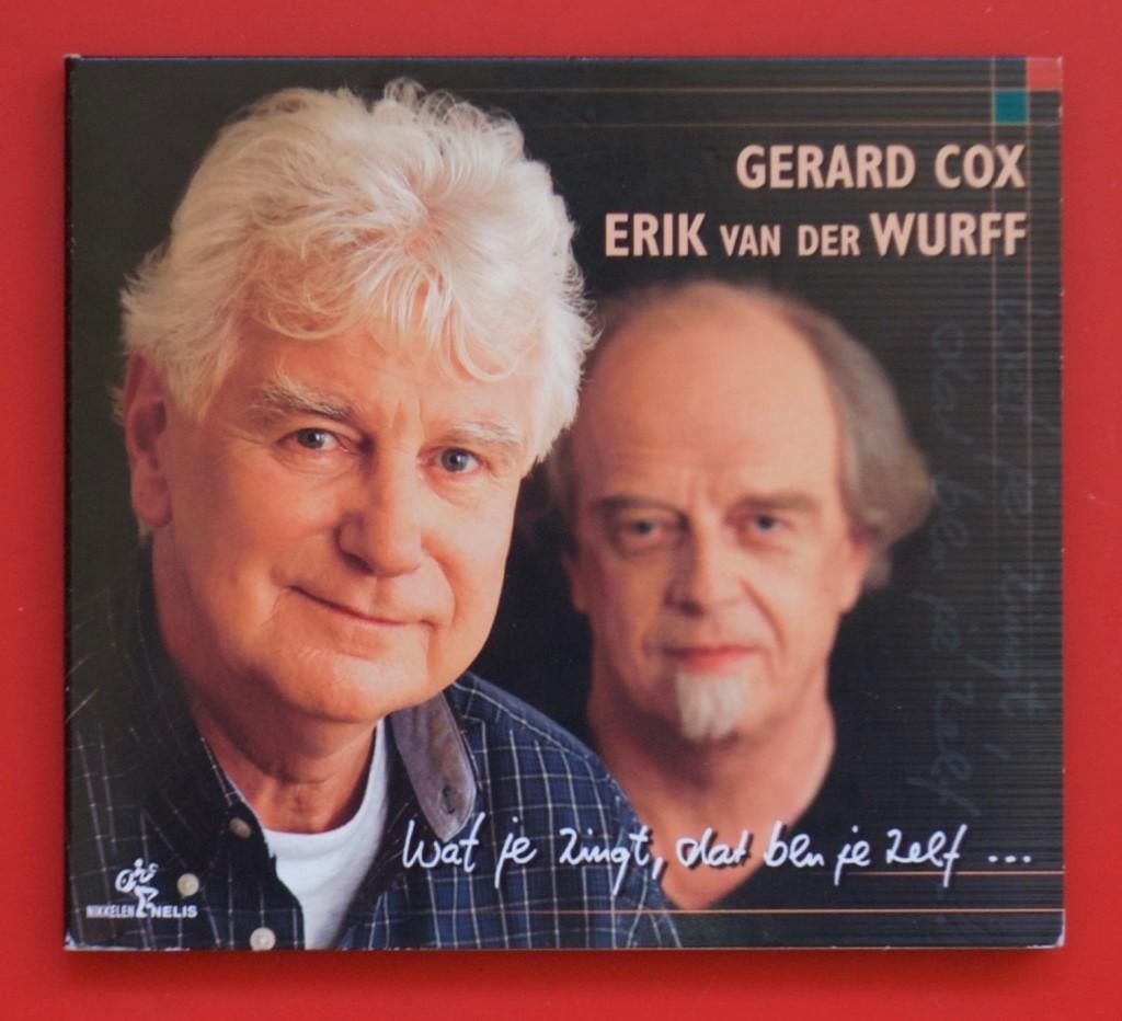 Gerard Cox & Erik van der Wurff Wat je zingt dat ben je zelf, Cd's en Dvd's, Cd's | Humor en Cabaret, Ophalen of Verzenden, Gebruikt