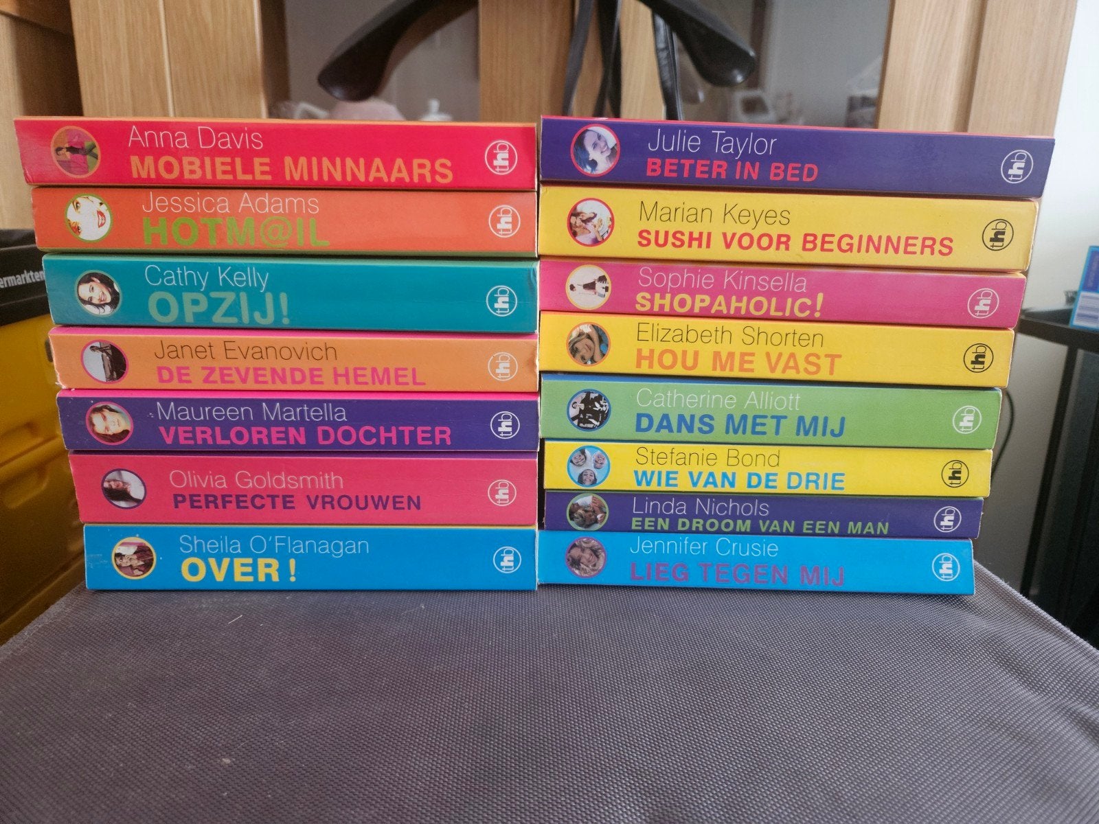 Grote collectie chicklit boeken (15)  - diverse auteurs, Ophalen of Verzenden, Gelezen, Diverse auteurs, Nederland