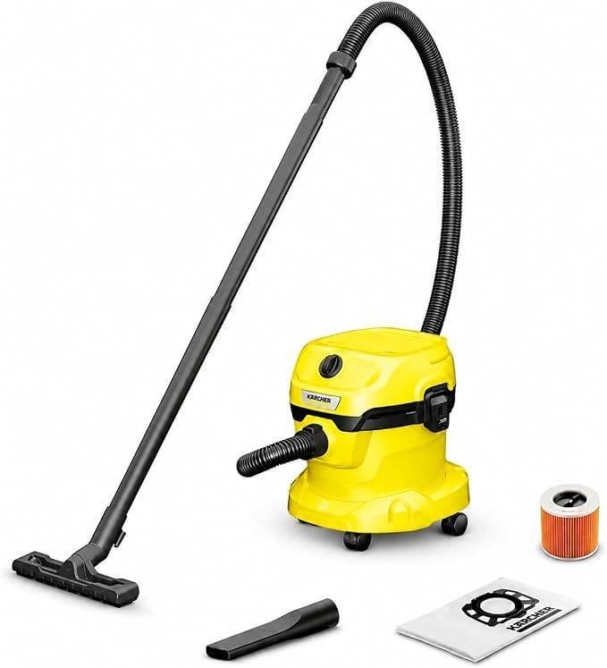 Kärcher WD 2 Plus Wet & Dry Vacuum - BRAND NEW & Unopened!, Witgoed en Apparatuur, Ophalen, Kärcher, Geschikt voor harde vloeren
