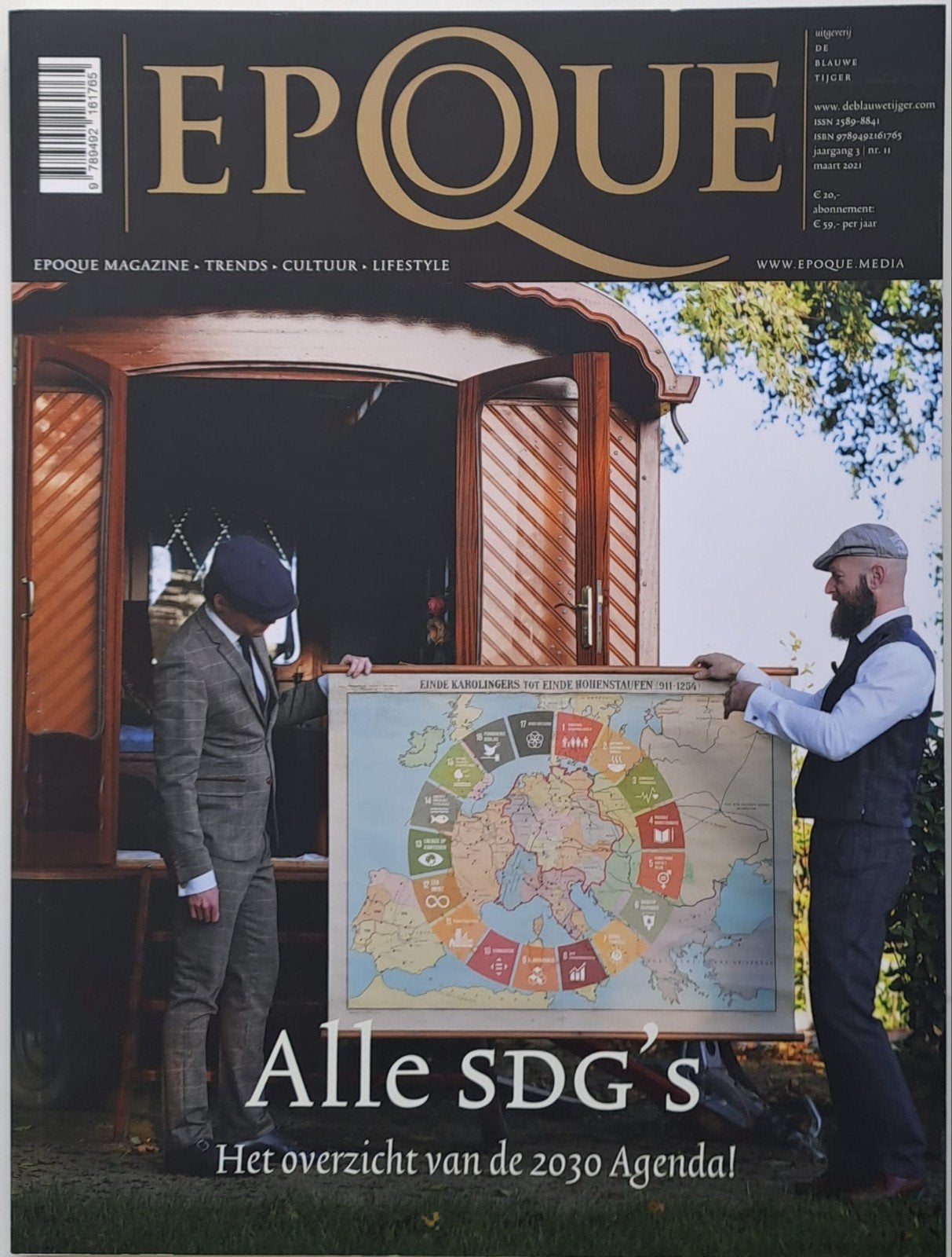 EpOQue Magazine - Alle SDG's & De Great Reset, Verzenden, Gelezen, Overige typen