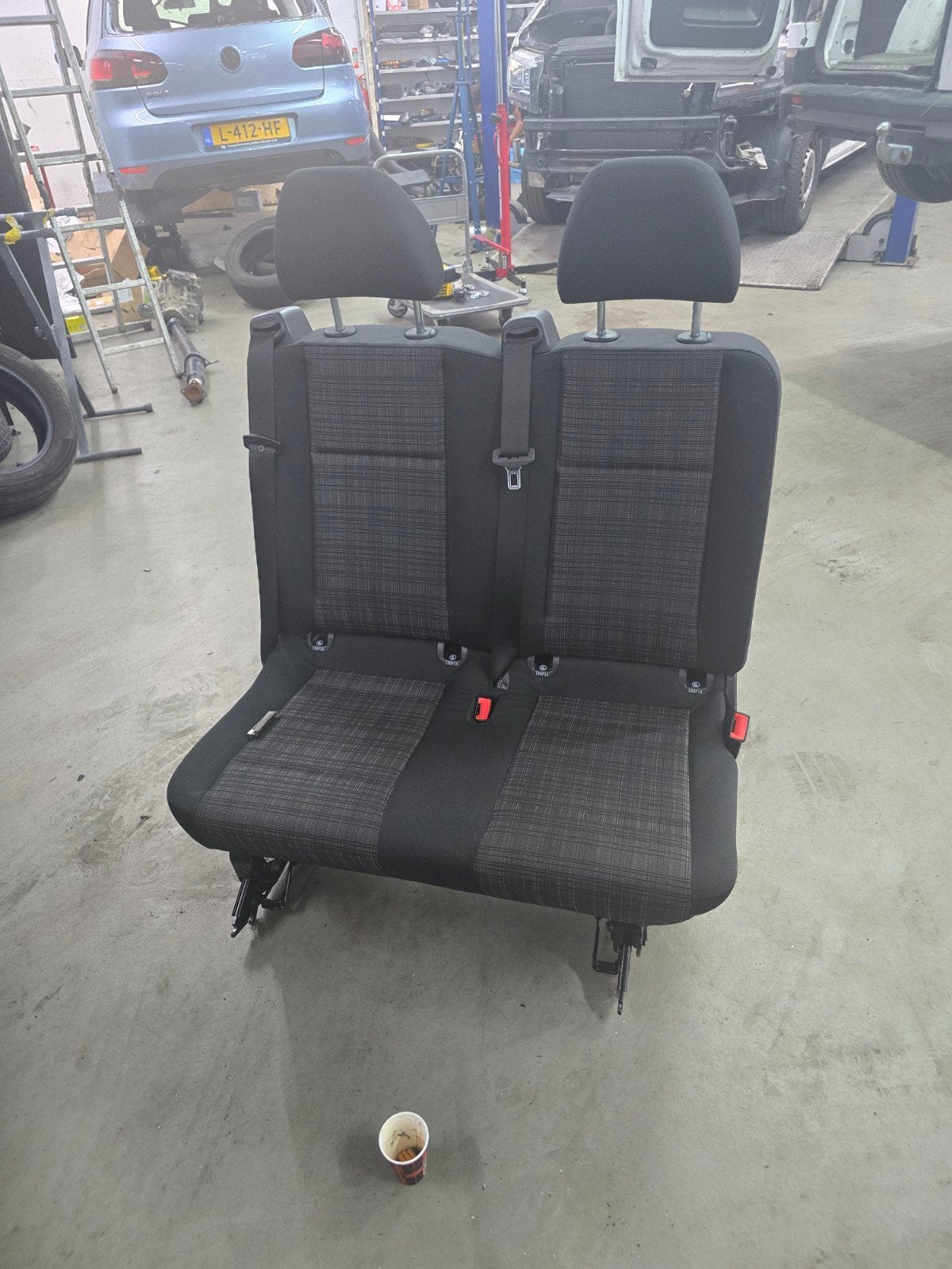 Twee 2-persoons bankstoelen voor Mercedes Vito (2014-2022), Auto-onderdelen, Interieur en Bekleding, Ophalen of Verzenden