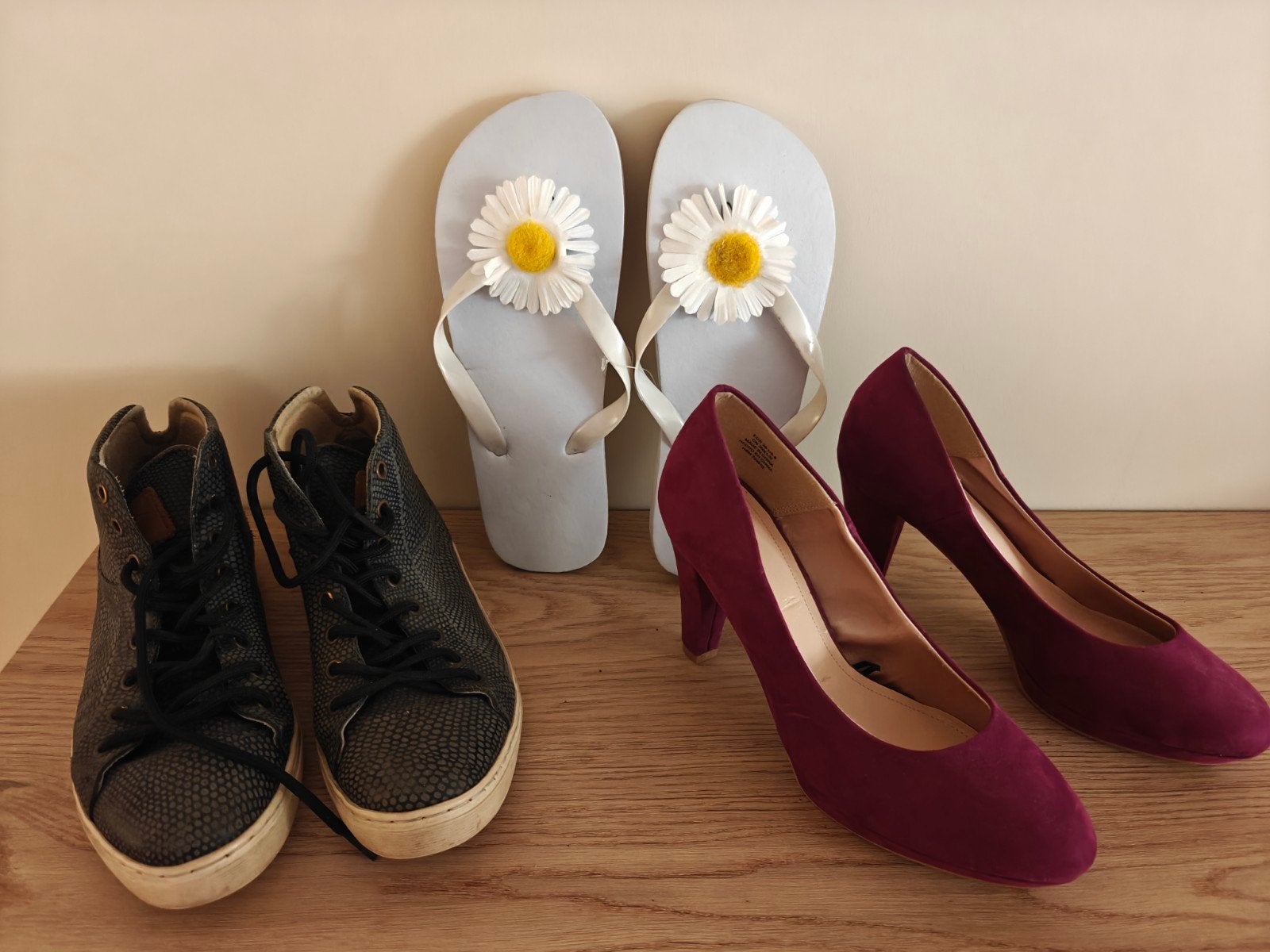 Schoenenpakket: Manfield sneakers, H&M hakken & slippers, Kleding | Dames, Schoenen, Ophalen, Blauw, Sneakers of Gympen, Manfield