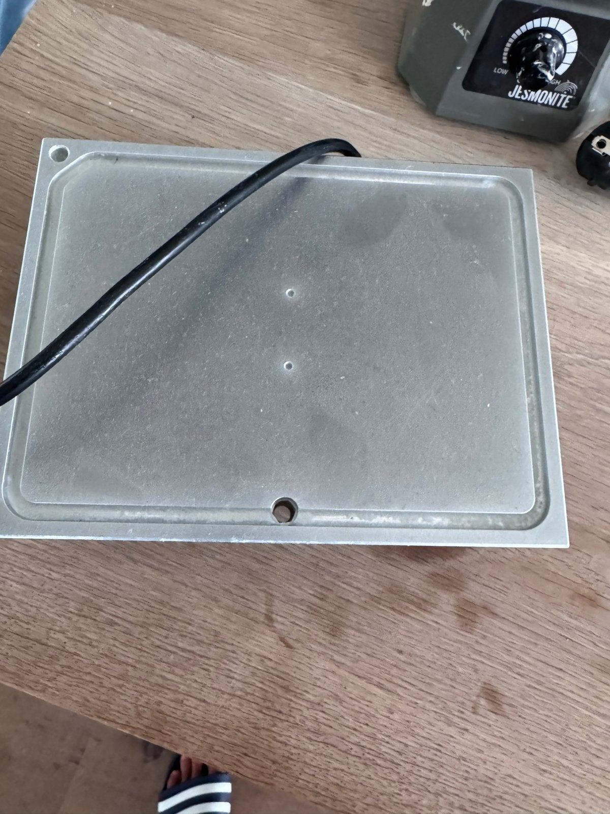 Elektrische hotplate voor kaarsen maken, Verzenden, Gebruikt