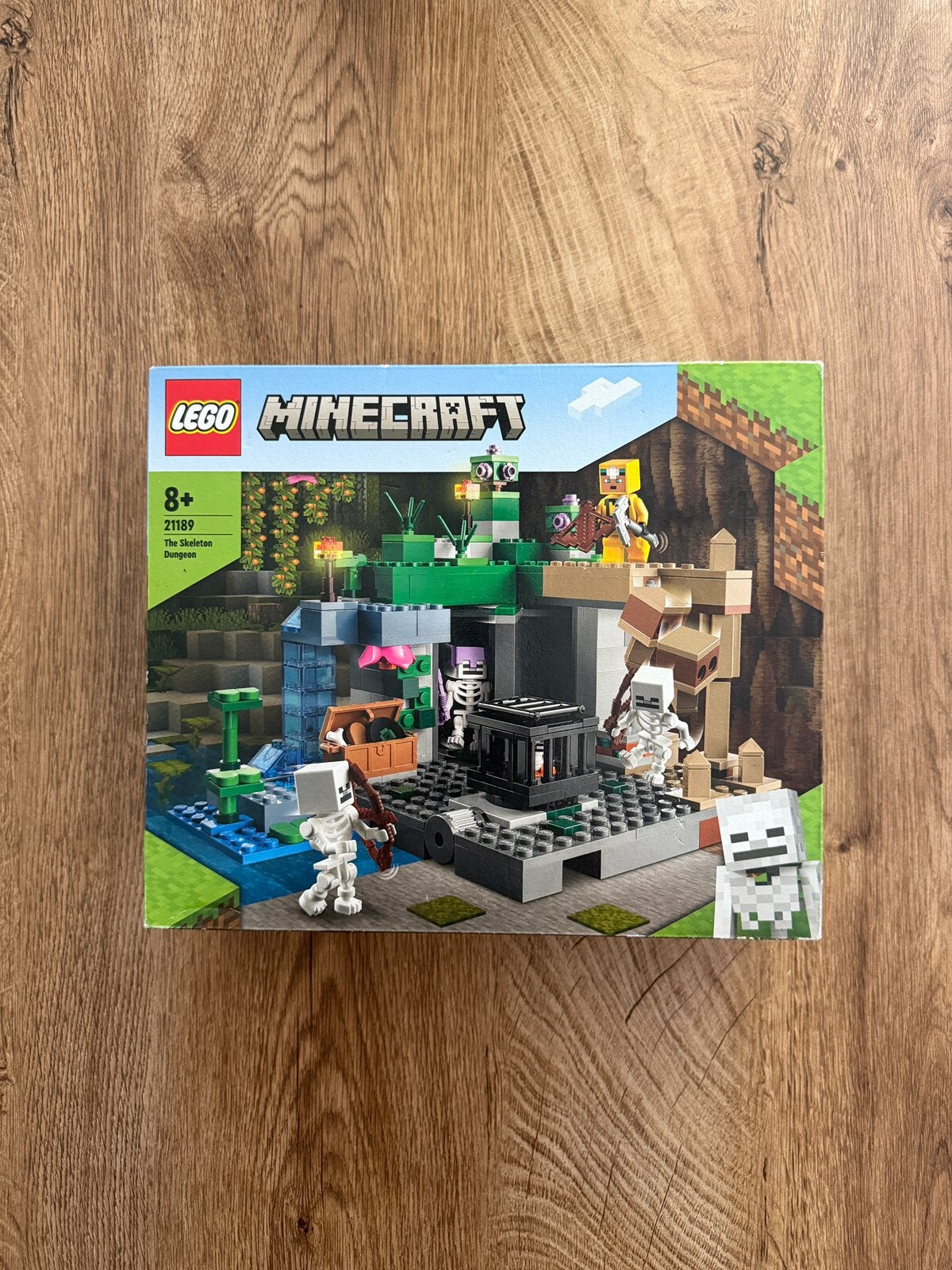 LEGO Minecraft 21189 The Skeleton Dungeon ongeopend, Ophalen of Verzenden, Nieuw