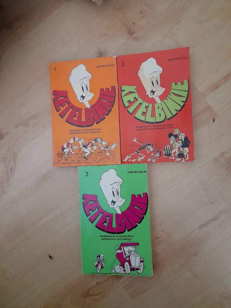 Ketelbinkie deel 1- 3 Wim Meuldijk, Boeken, Stripboeken, Eén stripboek, Ophalen of Verzenden, Zo goed als nieuw