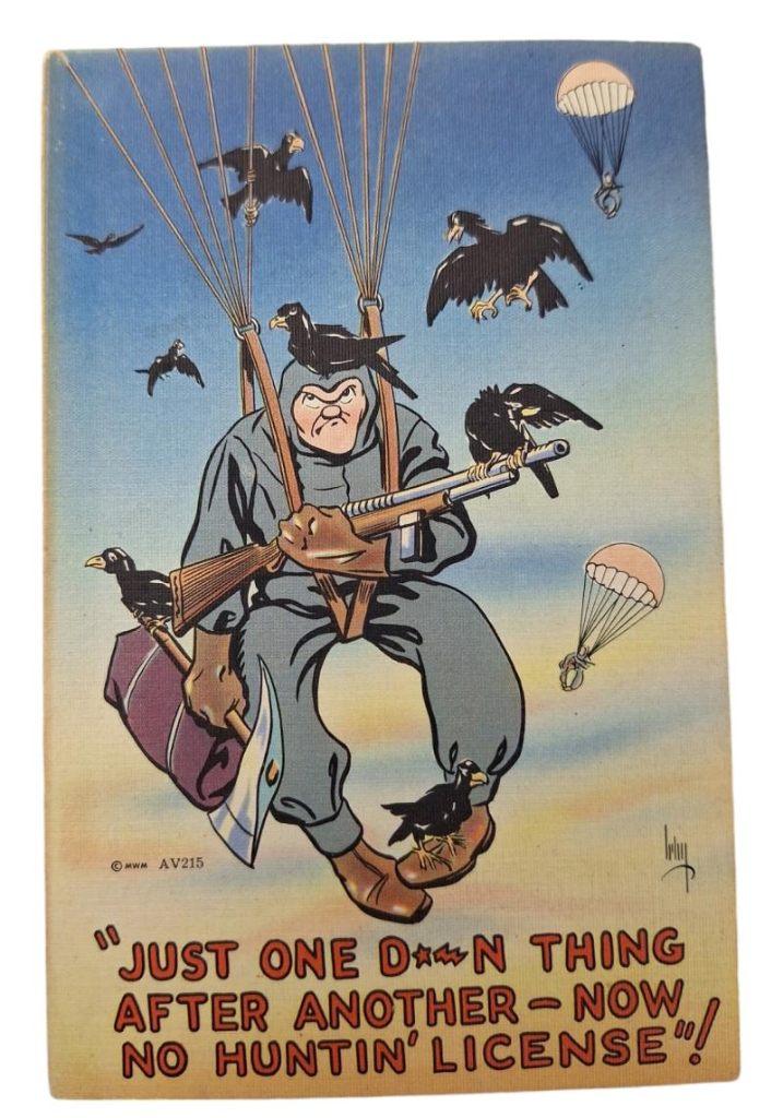 amerikaanse  ww2 postcard, Ophalen of Verzenden, Amerika
