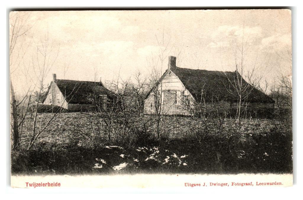 Twijzelerheide, Verzamelen, Ansichtkaarten | Nederland, Ongelopen, Friesland, Voor 1920, Verzenden