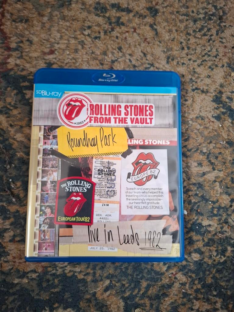 ROLLING STONES LIVE IN LEEDS BLU RAY, Ophalen, Zo goed als nieuw, Muziek en Concerten