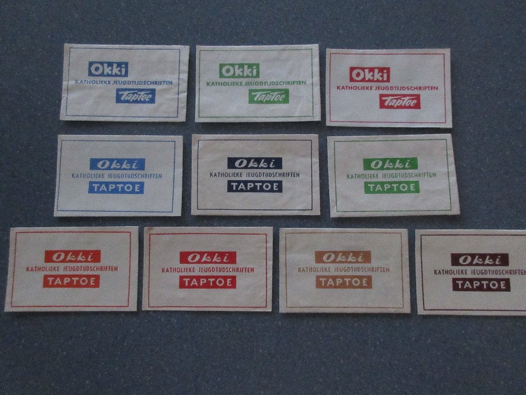 10 x Haarlem, de Spaarnestad / Okki - Taptoe, Verzamelen, Verzenden, Nederland