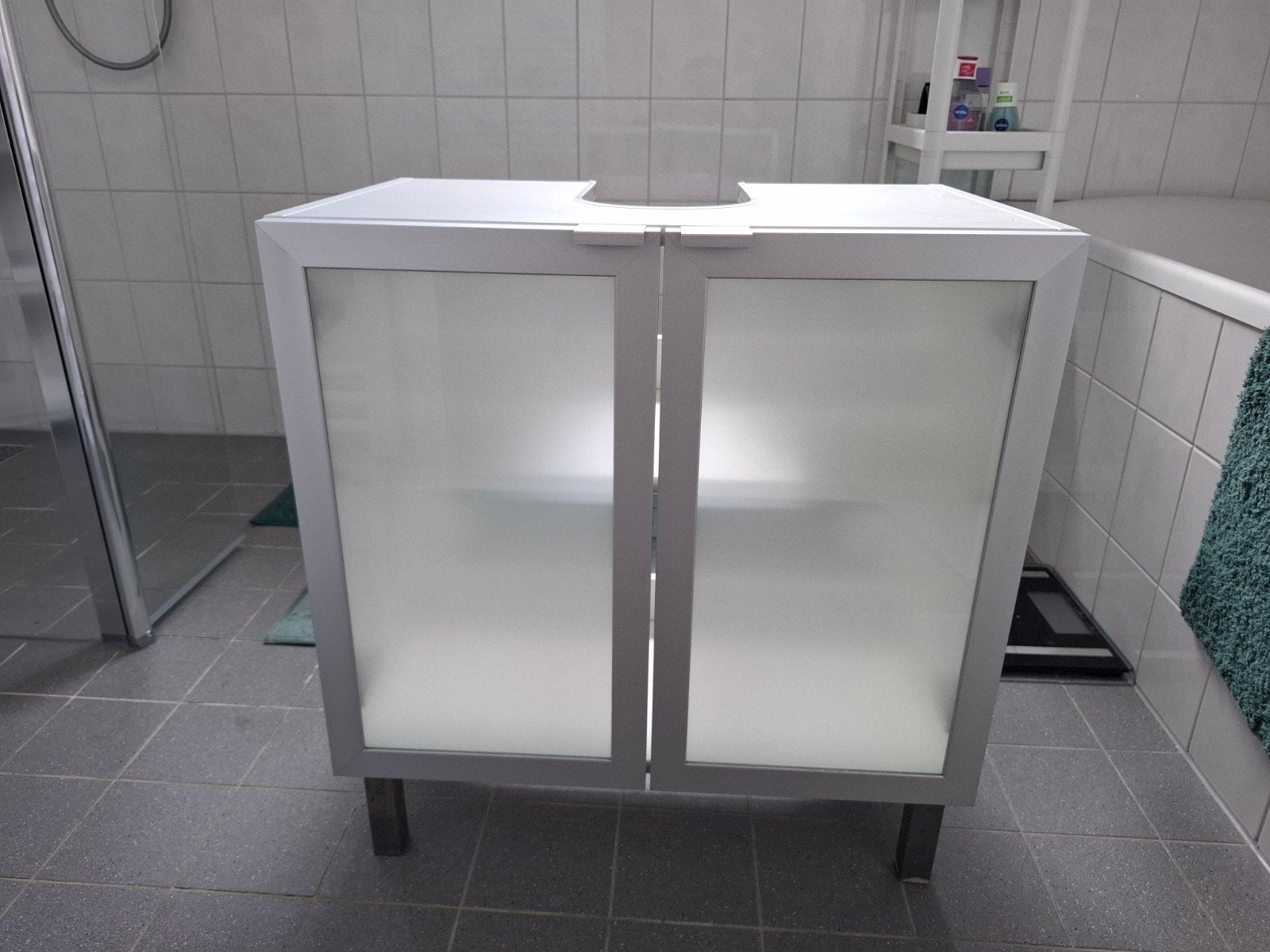 Wastafelkast, Huis en Inrichting, Badkamer | Badkamermeubels, Ophalen, Gebruikt, Overige typen, 50 tot 100 cm