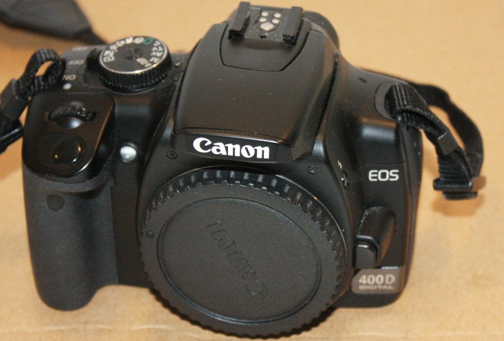 Canon EOS 400D body, Audio, Tv en Foto, Fotocamera's Digitaal, Ingebouwde flitser, Gebruikt, Accu, Spiegelreflex
