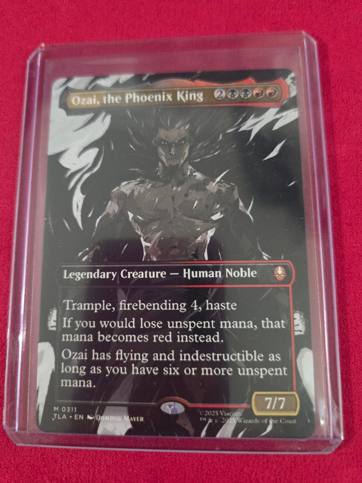 Ozai, the Phoenix King - TLA 311 extras, Hobby en Vrije tijd, Ophalen of Verzenden, Zo goed als nieuw, Losse kaart