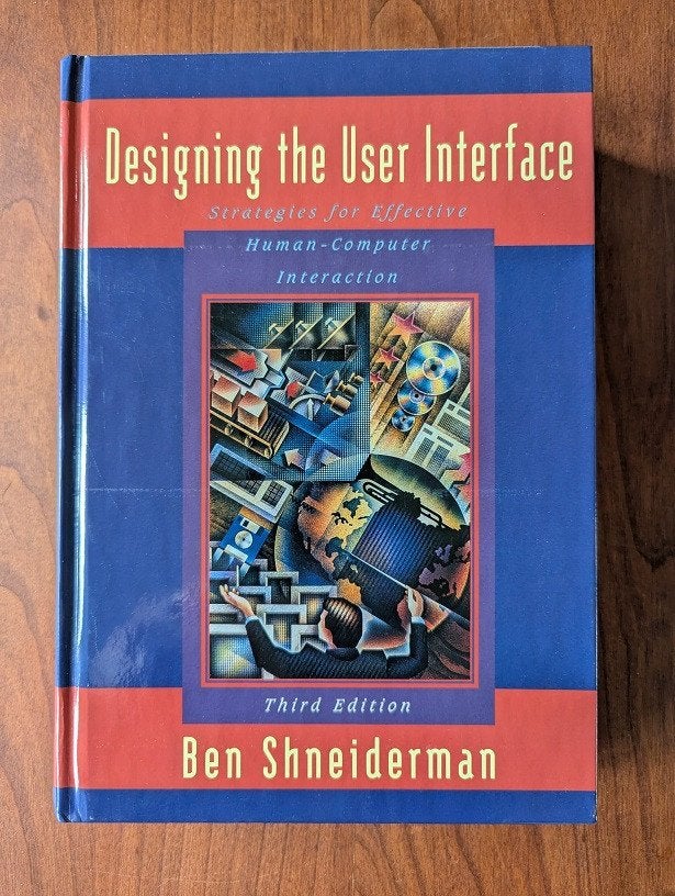 Ben Shneiderman. Designing the user interface. 3rd edition, Ophalen of Verzenden, Gamma, Zo goed als nieuw, HBO